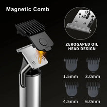 Load image into Gallery viewer, Beard Trimmer for Men Professional Hair Clippers Zero Gapped Hair Trimmer Cordless USB Rechargeable Easy To Hold and Use Clipper