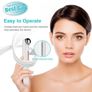 Eye Massage Tool Eye Beauty Instrument Effective Eye Massage Pen Reduce Wrinkles Dark Circles Brighten Eyes Easy to Use Beauty