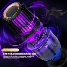 Load image into Gallery viewer, Electric Fly Trap Silent Electric Fly Catcher Gnat Traps USB Rechargeable Fly Zappers For Home Fly Trap Fly Control Device