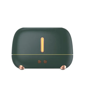 Stylish and Compact USB Flame Aromatherapy Machine with Visible Water Level Efficient 250ml Capacity Portable Desktop Freshen
