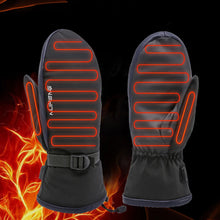 Load image into Gallery viewer, Electric Heating Gloves USB Charging Hand Warmer Gloves Waterproof 3 Gear Temperature for Outdoor Camping Hiking
