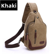Load image into Gallery viewer, Men Anti Theft Chest Bag Shoulder Bags Short Trip Messengers Bags Men's Sling Pack Crossbody Package School Gifts