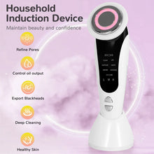 Load image into Gallery viewer, 7 in 1 Microcurrent Face Lift Device LED Facial Massager Anti Aging Beauty Apparatu Skin Care Tool for Skin Rejuvenation