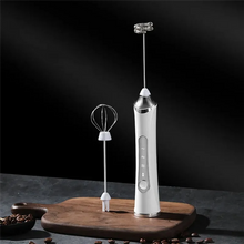 Load image into Gallery viewer, Automatic Rotary Whisk Stirrer Cream Whipper Handheld Small Stirring Stick Black