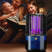 Load image into Gallery viewer, Fly Light Trap Portable Silent Fly Trap Lamp USB Rechargeable Fly Zappers For Home Fly Trap Fly Control Device For Patio