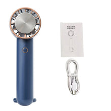 Load image into Gallery viewer, Handheld Ice-Coated Semiconductor Cooling Fan Fan Camping Fan Easy Carrying White