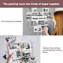 Load image into Gallery viewer, Portable Thermal Printer MINI CAT Print Photo Pocket Thermal Label Printer 58mm Printing Wireless Bluetooth Android IOS Printers