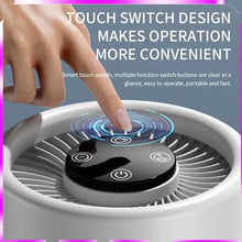Load image into Gallery viewer, Air Purifier For Desk - HEPA Filter Touch Control Formaldehyde &amp; Smoke Removal Mini Air Cleaner