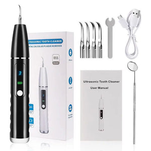 Ultrasonic Dental Scaler For Teeth Plaque Cleaner Dental Stone Removal Electric Sonic Teeth Tartar Stain Tooth Calculus Remover