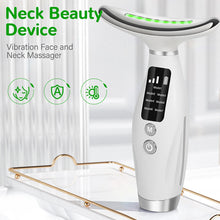 Load image into Gallery viewer, 7 Colour Light Neck Instrument Face and Neck Whole Body Beauty Massage Three Gears 7 Modes with Screen Display
