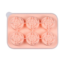 Load image into Gallery viewer, Food-grade Ice Mold Food-grade Silicond Rose Ice Tray 6 Compartment Ice Ball Mold for Drinks Chocolate Candy Whisky for Milk