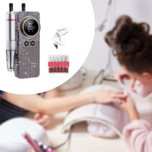 Load image into Gallery viewer, Portable Nail Drill Machine 50W Manicure Pedicure Tool for Drilling Carving