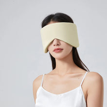 Load image into Gallery viewer, Adjustable Silk Sleep Mask for Total Blackout Unisex Full Size Large Blindfold for All Night Sleep Travel and Nap