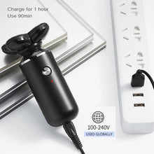 Load image into Gallery viewer, 5 In1 Electric Shaver Men Beard Face Trimmer Nose Temple Mini Portable Skull Hair Cut Device Waterproof USB Charge Machine