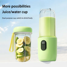 Load image into Gallery viewer, Portable Juicer Household 16 Blade Small Juicer Electric Student Charging Multifunctional Fruit Wireless Juicing Cup