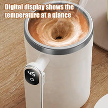 Load image into Gallery viewer, Automatic Stirring Coffee Mug Intelligent Digital Display Design Coffee Cup 400ml Portable Stirring Mug Electric Mug For Coffee