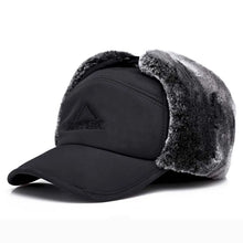 Load image into Gallery viewer, Winter Warm Bomber Hats Men Women Fashion Ear Protection Face Windproof Ski Caps Velvet Thicken Couple Hat