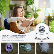 Load image into Gallery viewer, Astronaut Spaceship Aromatherapy Air Humidifier Purifier Electric Water Fragrance Diffuser Humidificador