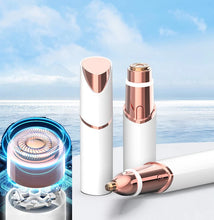 Load image into Gallery viewer, 2 in 1 Face Shaver and Eyebrow Trimmer Rechargeable Lips Body Facial Hair Remover