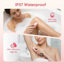Load image into Gallery viewer, IPX7 Waterproof Electric Trimmer For Women, USB-C Rechargeable Pubic Hair Shaver,With LED Display Razor