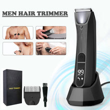 Load image into Gallery viewer, Hair Trimmer For Men Professional Hair Clipper Beard Trimmer Hair Cutting Machine Electric Shaver For Body Groin Pubic Trimmer