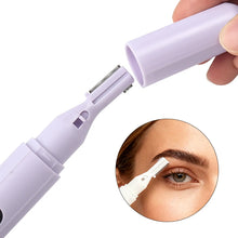 Load image into Gallery viewer, 1pcs Electric Eyebrow Trimmer Mini Shaver Hair Remover Facial Shaver Hair Remover Facial And Neck Blur Lips Body Arms And Legs