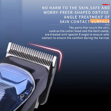 Load image into Gallery viewer, Professional Hair Clipper Adjustable Hair Trimmer For Men Barber Shop Electric Beard Haircut Machine Rechargeable
