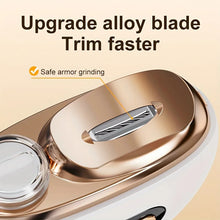 Load image into Gallery viewer, 3-in-1 Electric Nail Clipper with Anti-Pinching Grinding Illumination and Polishing Functions Features LED Digital Display and P