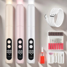 Load image into Gallery viewer, Electric Nail Drill Machine,Usb Nail File,Portable Manicure Pedicure Kit,Long-Lasting Battery Nail Drill Pen,Travel Nail Care