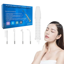 Load image into Gallery viewer, High-Frequency Electrode Rod With 4 Neon Electrotherapy Glass Tube Acne Removal And Beauty Machines