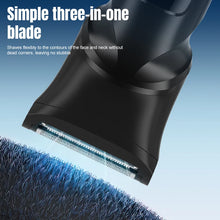 Load image into Gallery viewer, 6-in-1 Men's Multifunctional Hairdresser USB Rechargeable Replaceable Heads Home Hairdresser Razor Nose Hair Remover Set