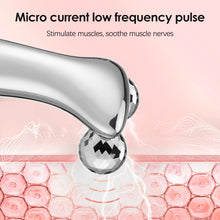 Load image into Gallery viewer, 4D Roller Electric Micro-current Facial Lifting Massager LED Display Beauty Devices Skin Tighten V-Face Double Chin Remover