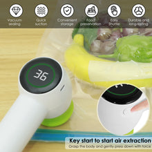 Load image into Gallery viewer, Mason Jar Vacuum Sealer Kit 1200mah Jar Vacuum Sealer with Display Portable Electric Mason Jar Sealer Multifunctional Vacuum