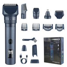 Load image into Gallery viewer, 5 IN 1 Multi Functional Hair Clipper Set For Men Upgraded Combination Electric Shaver Haircutting and Nose Hair Trimming