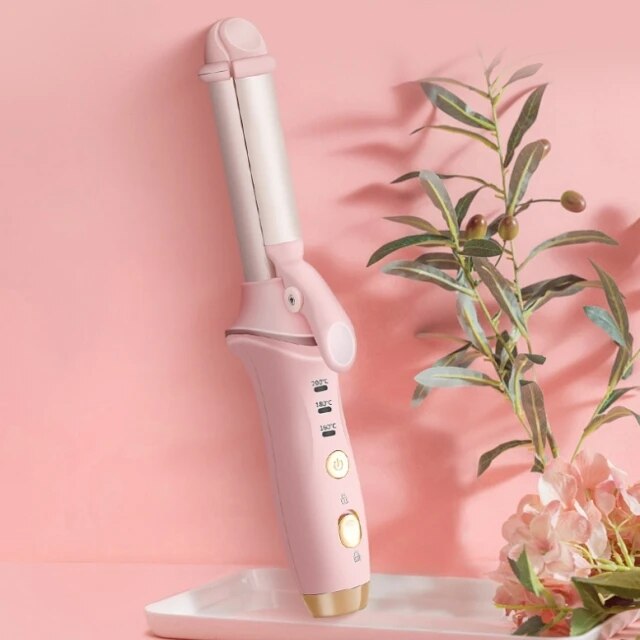 Mini Hair Curling Iron Straightener 2 in 1 Travel Mini Curling Wand for Short Hair Cordless Hair Straighteners