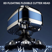 Load image into Gallery viewer, 8D Men's Electric Shaver Wet Dry Beard Hair Trimmer Electric Razor  Personal Rechargeable Bald Head Shaving Machine LCD Display