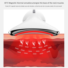 Load image into Gallery viewer, Neck Face Beauty Device Face Lifting Neck Wrinkles Remover 3 Colors LED Photon Skin Tightening Anti Wrinkle Vibration Massager