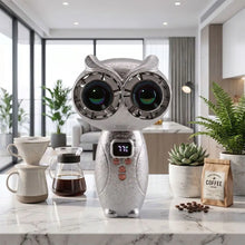 Load image into Gallery viewer, Turbo Mini Handheld Fan Strong Wind Quiet USB Rechargeable Fan Owl Shaped Lightweight Personal Cooling Fan for 3000mAh