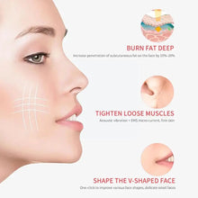 Load image into Gallery viewer, EMS V-Face Slimming Massager for Face Lifting Microcurrent Face Chin Lift Device Exerciser Skin Tighten Anti Wrinkle