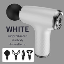 Load image into Gallery viewer, Mini Portable Electric Muscle Massager Waist Fascia Gun Neck And Cervical Back Shoulder Full Body High Frequency Rechargeable