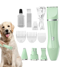 Load image into Gallery viewer, Cat Foot Hair Trimmer 4 In 1 Electric Clippers For Precision Trimming Pet Foot Shaving Waterproof Quiet Working Dog Shaver