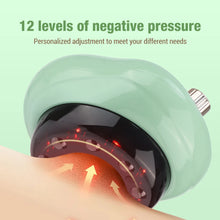 Load image into Gallery viewer, 12 Level Electric Vacuum Cupping Massage Set  Negative  Pressure Heating Magnetic Beads Scraping and Cupping Fat Burner Slimming