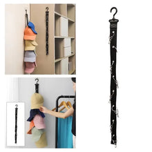 Load image into Gallery viewer, Portable Hat Hanging Decorations Household Bedroom Wardrobe Caps Storage Organizes Strap Behind Door Sundries Deposit Article