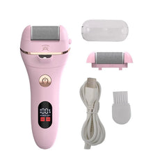 Load image into Gallery viewer, Rechargeable Electric Foot File Callus Remover Machine Pedicure Device Foot Care Tool Feet For Heels Remove DeadSkin LED Display
