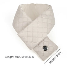 Load image into Gallery viewer, Heating Scarf 3 Heating Levels Winter Electric Heated Scarf Neck Wrap Warmer for Women Men Christmas Gift