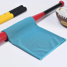 Load image into Gallery viewer, Mini Quick Dry Fitness Cool Towel With Towel Silicond Bag Microfiber Sports Quick Dry Cool Towel Portable Quick Drying Towel