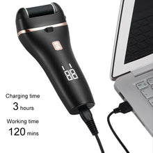 Load image into Gallery viewer, Electric Foot File Grinder Dead Dry Skin Callus Remover Washable Feet Pedicure Tool Foot Care Tools for Hard Cracked Clean
