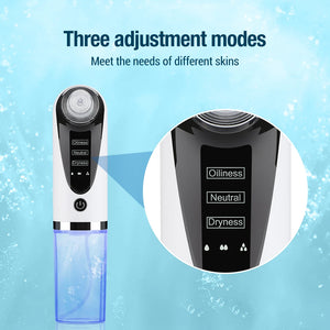 Blackhead Remover Acne Facial Bubble Cleaner Suction Black Point Vacuum Cleaner Sebum Inhaler Squeeze Acne Black Dots Extractor