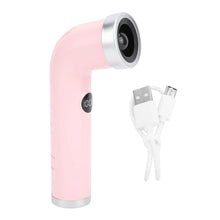 Load image into Gallery viewer, Bladeless Handheld Cooling Fan Digital Display Rechargeable Handheld Bladeless Fan Push Button with Type C Interface for Travel