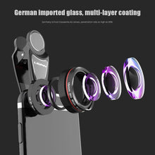 Load image into Gallery viewer, 16mm 4K Super Wide Angle Macro Phone Lens 2 in 1 15X Distortionless HD Universal Clip Camera Lens Kit For iphone Android Lens